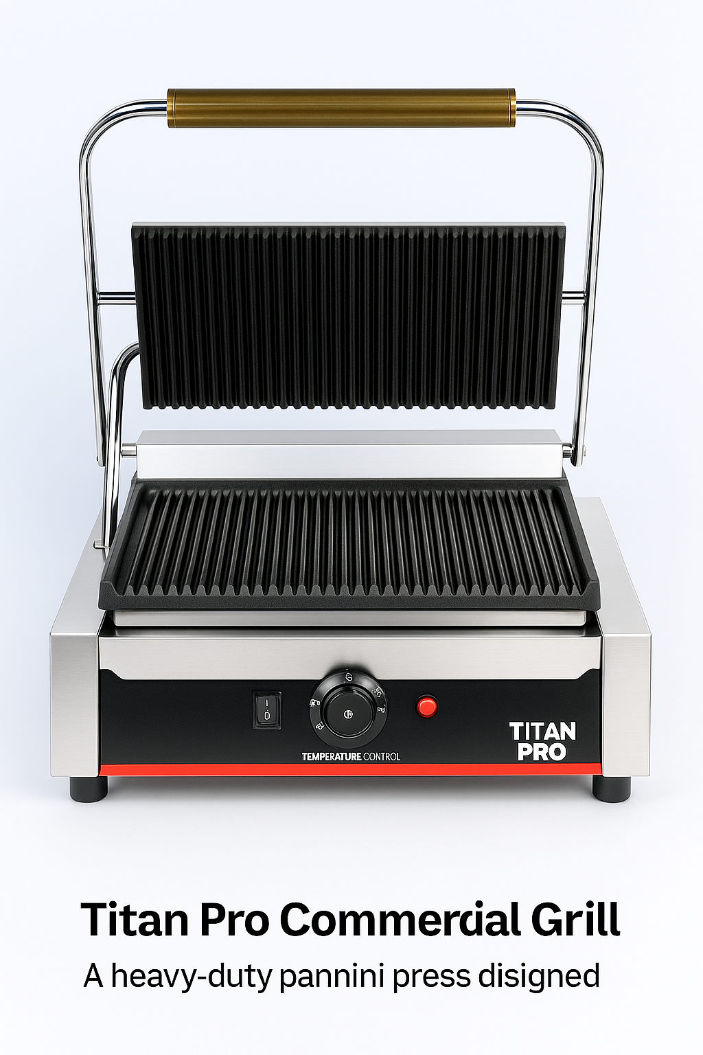 Titan Pro Commercial Panini Press Grill